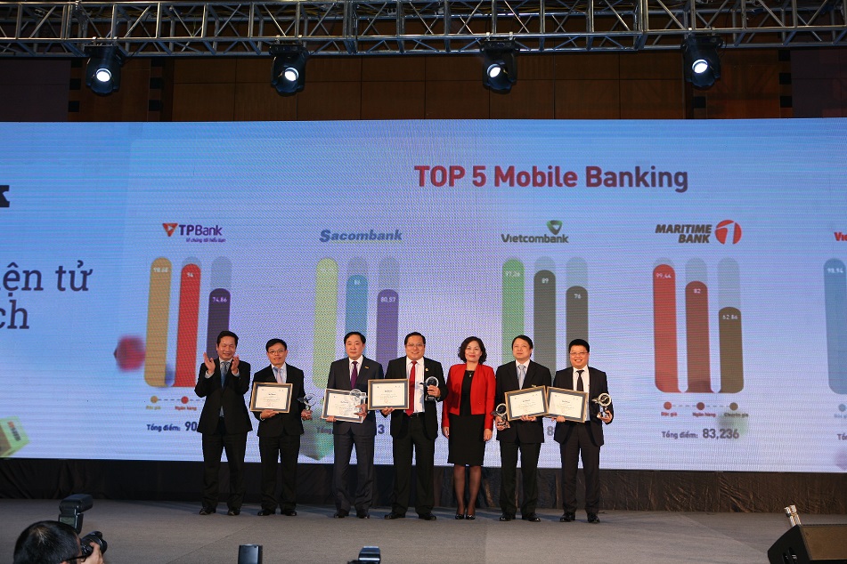 TPBank nhận giải Ngân hàng điện tử được yêu thích tại Việt Nam